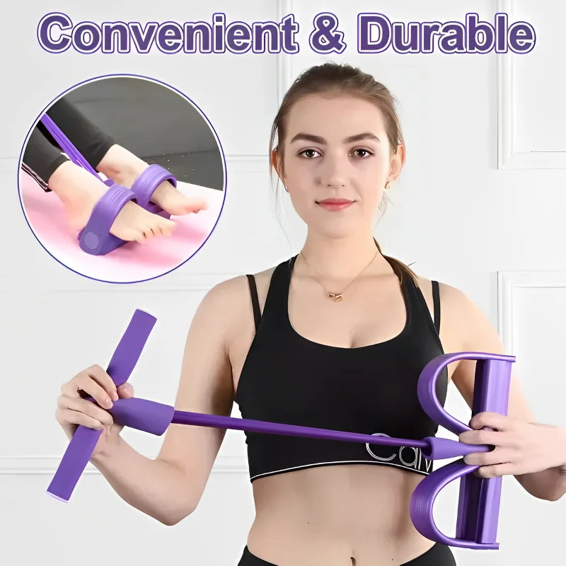 Yoga Abdominal Strengthening Elastic Band Tension Rope