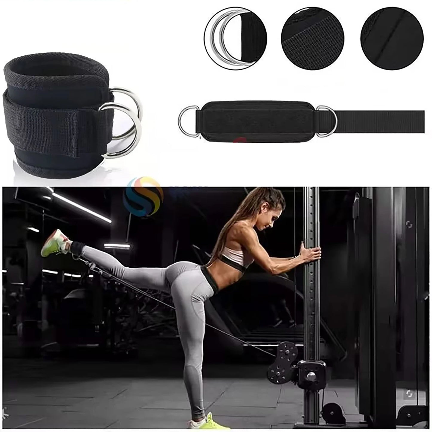 Ankle Weight Yoga Elastic Fitness Band