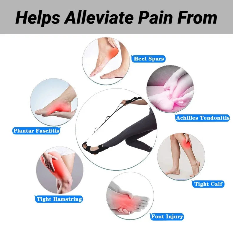 Yoga Stretching Band Leg Stretcher Flexibility