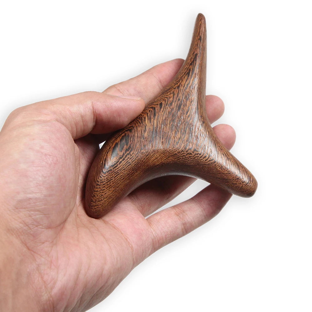 Wood Point Massage for Back Leg Hand Face