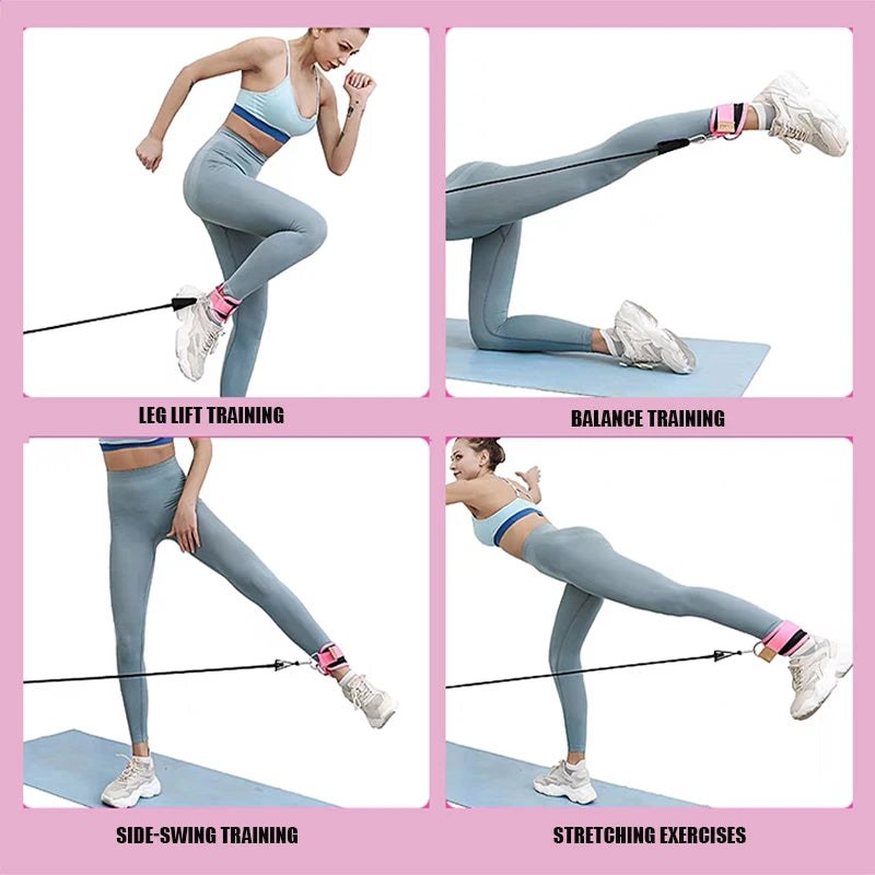 Ankle Weight Yoga Elastic Fitness Band