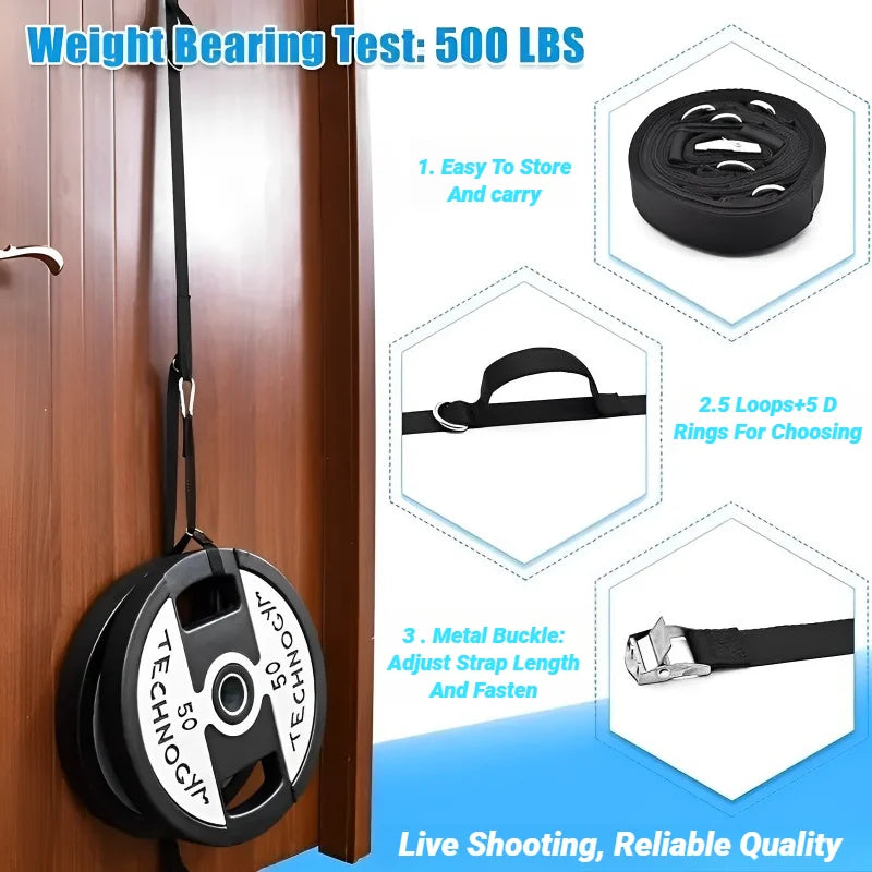 Door Anchor Strap For Resistance Bands Exercises Home