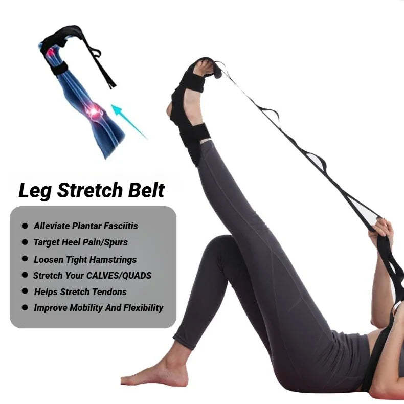 Yoga Stretching Band Leg Stretcher Flexibility