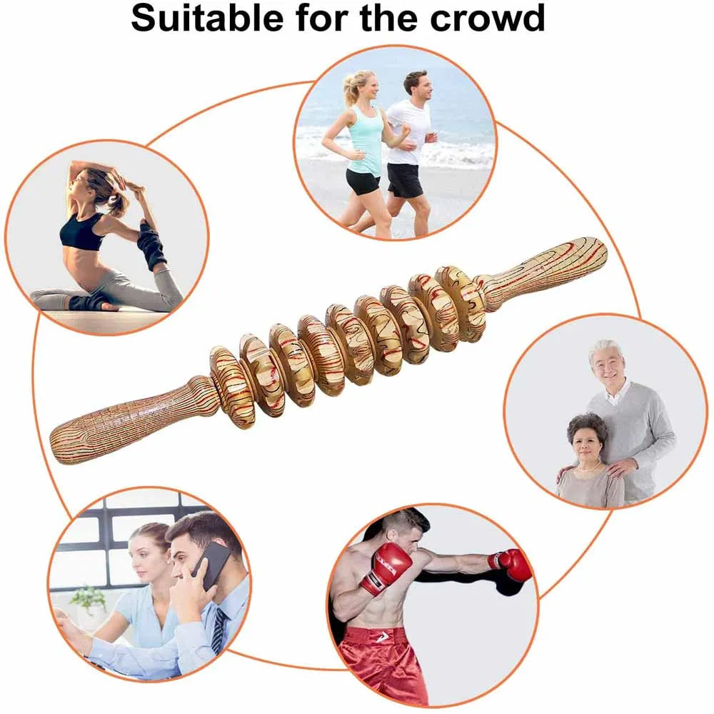 Rollers Massager Anti-cellulite, Body Muscle Pain Relief