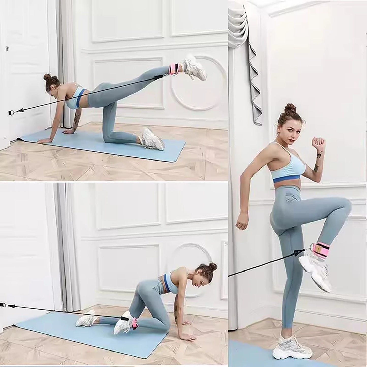 Ankle Weight Yoga Elastic Fitness Band