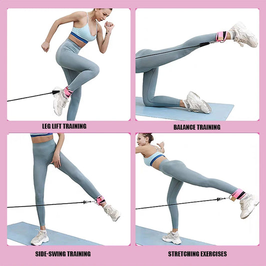 Ankle Weight Yoga Elastic Fitness Band