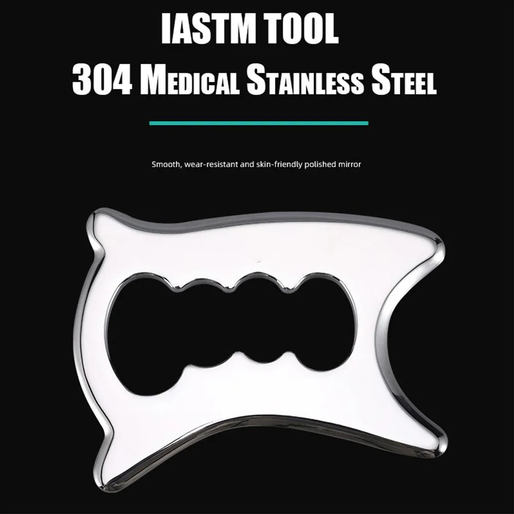 Stainless Steel  Deep Tissue Relax Cellulite Massager