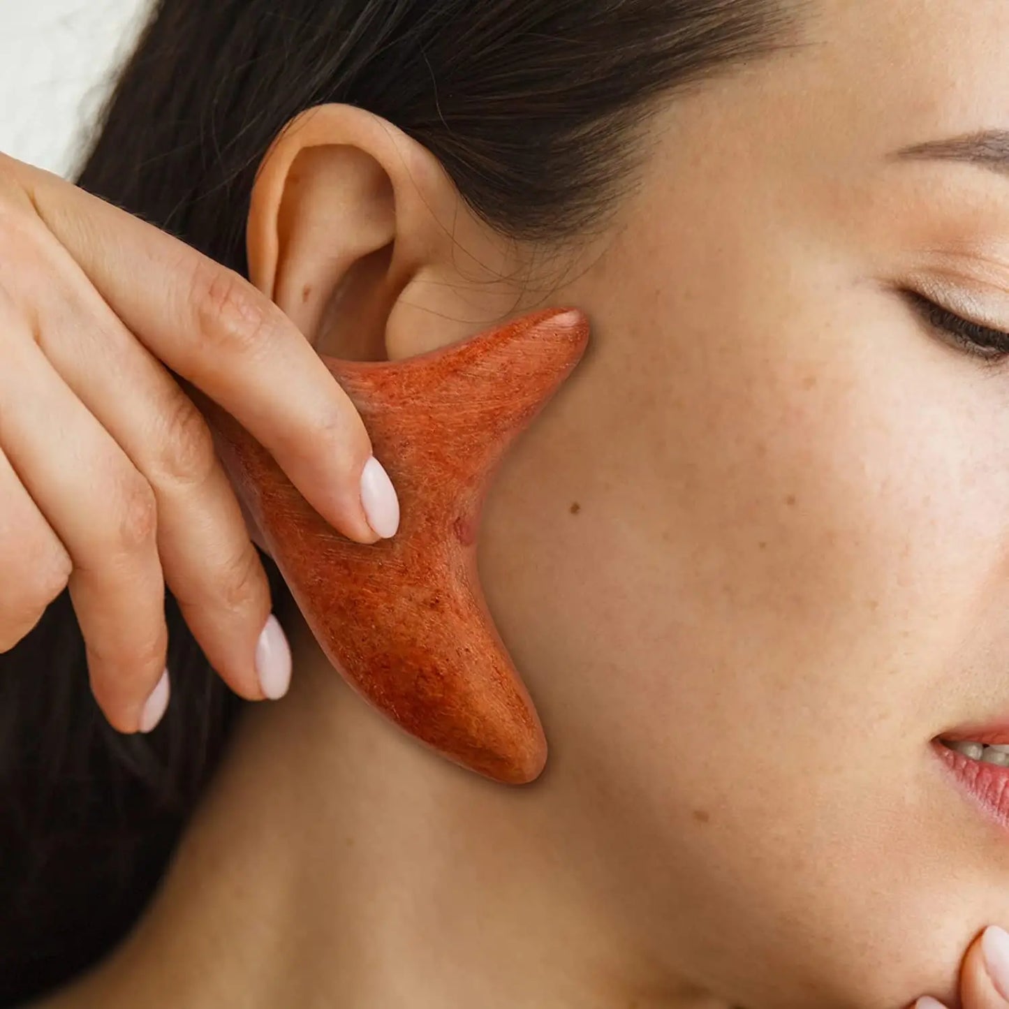 Wood Point Massage for Back Leg Hand Face