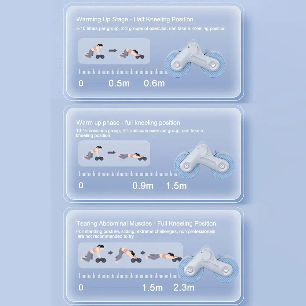 automatic abdominal wheel